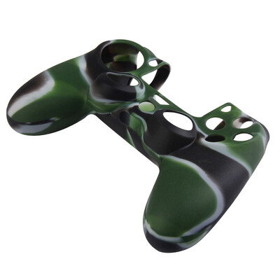 

Camouflage Silicone Rubber Case Skin Cover Protector for PS4 Controller