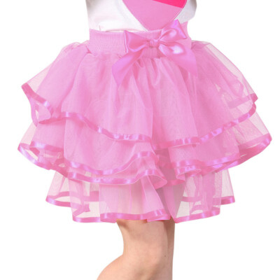 

Summer Baby Girl Skirt With Bow And Ball Gown Suitable For Dancing Competion Having Five Colors