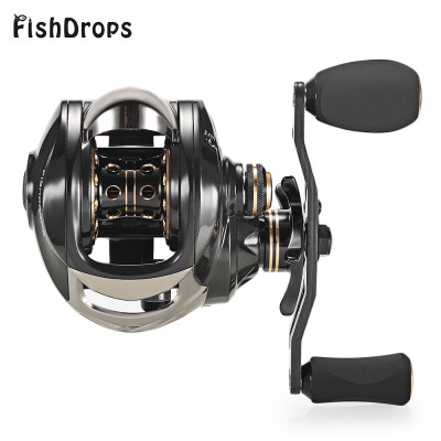 

Fishdrops XLSDLCT 721 Carbon Fiber Baitcasting Reel 17 1 Ball Bearing Carp Fishing Left Right Hand Bait