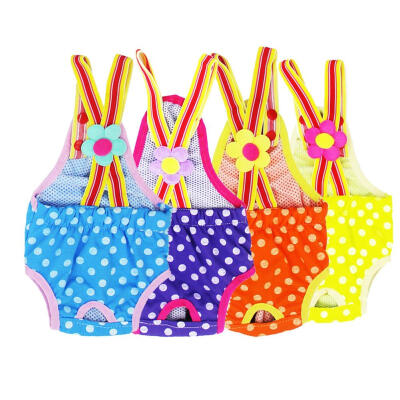 

Female Pet Dog Pants Suspender Braces Menstrual Sanitary Nappy Diaper