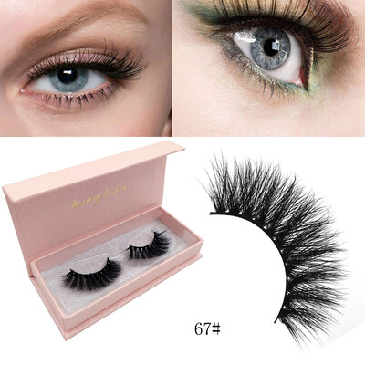 

〖Follure〗Natural False Eyelashes 3d Mink Lashes Volume Soft Lashes Long Extension A