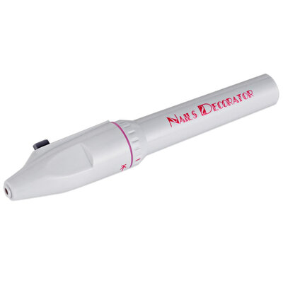 

Battery Electric White Nail Art Grooming Gel Acrylic Tip Tool with 5 Drills