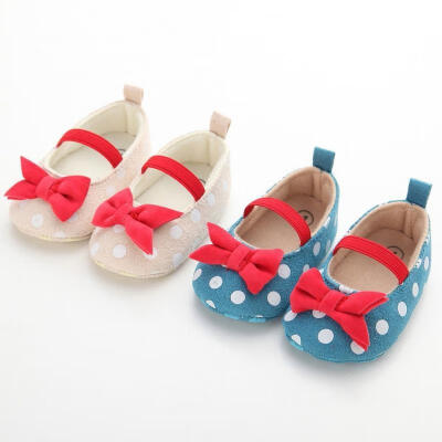 

Toddler Baby Shoes Newborn Girls Soft Soled Princess Crib Shoes Prewalker US