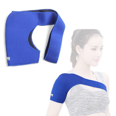 

Sports Shoulder Support Men Women Shoulder Brace Compression Support Upper Arm Protector Strap for Gym Working Out Physical Trai