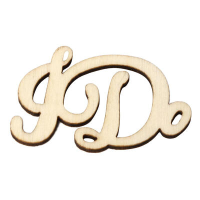 

15pcsbag Wooden Letter I DO Craft Party Home Sweet Decor Props Ornaments