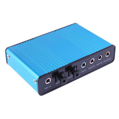 

External USB Sound Card Channel 51 71 Optical Audio Card Adapter for PC