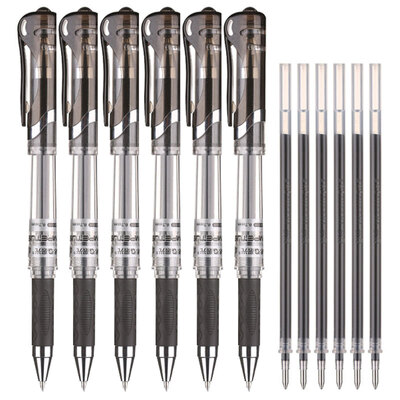 

Morning Light M&G 07mm Black GP1111 Bullet Neutral Pen Pen Pen Refill Set 6 Pens 6 Cores HAGP1034