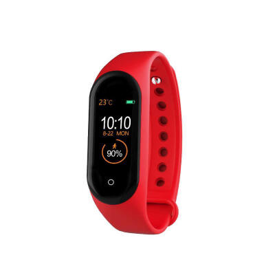 

M4 Fitness Tracker Smart Bracelet Activity Tracker With Color Touch Screen Heart Rate Sleep Blood Pressure Monitor