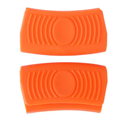 

2pcs Silicone Microwave Oven Insulation Clamp Anti-Slip Dish Holder Clip