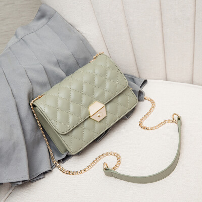 

Chaozhou Korean version of westernized ladiesbag fashion embroidery chain single shoulder small square bag