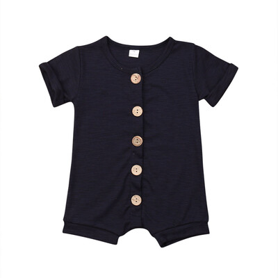 

Newborn Kids Infant Baby Boy Girl Cotton Romper Bodysuit Jumpsuit Outfit Clothes Solid