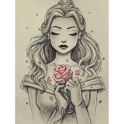 

5D DIY Full Drill Diamond Painting Beauty Cross Stitch Embroidery Mosaic