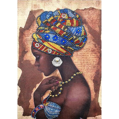

5D DIY Special Shaped Diamond Painting Woman Cross Stitch Mosaic Craft Kits