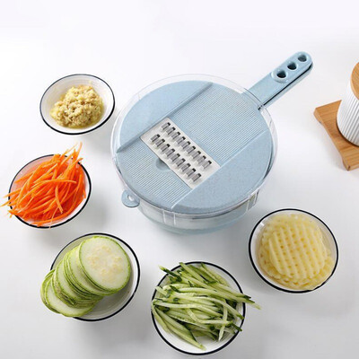 

Multifunction Vegetable Fruit Graters With Egg Divider Colander Wheat Straw Grater Chopper Convenient Slicers & Cutter