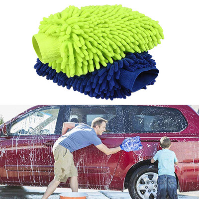 

Tailored 2PCS Microfiber Car Window Washing Home Cleaning Cloth Duster Towels Gloves