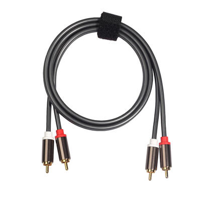 

2RCA to 2 RCA Male to Male Gold-Plated Audio Cable for Home Theater DVD TV