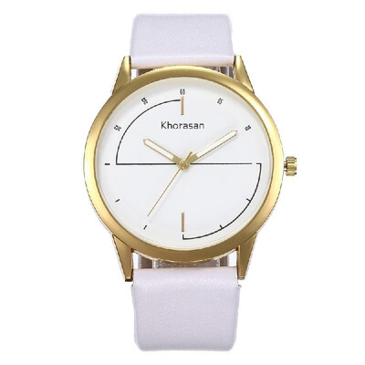

Women Simple PU Leather Band Watch Simple Casual Alloy Case Quartz Wrist Watch