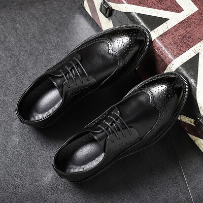 

Spring new England wild pointed casual shoes business carved mens shoes tide model 830-D