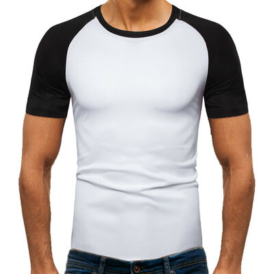 

SUNSIOM Fashion Mens Slim Fit O Neck Short Sleeve Muscle Tee T-shirt Casual Tops Blouse