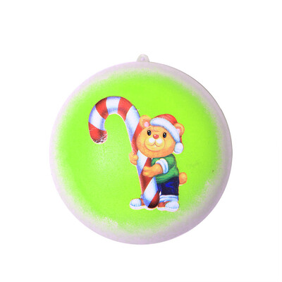 

Tailored Hot Christmas Bear Bread Slow Rising Scented Relieve Stress Toy Key Pendant