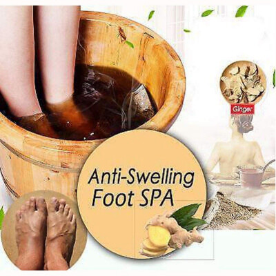 

Ginger Foot Soak Effervescent Tablets Foot Care Prevention Eliminate Fatigue Improve Sleeping Foot Pain Foot Care 10pcs