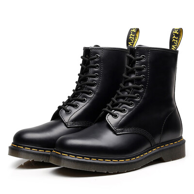 

High help 1460 Martin boots mens large size British wind couple short boots men&women leather boots round head trend motorcycle shoes