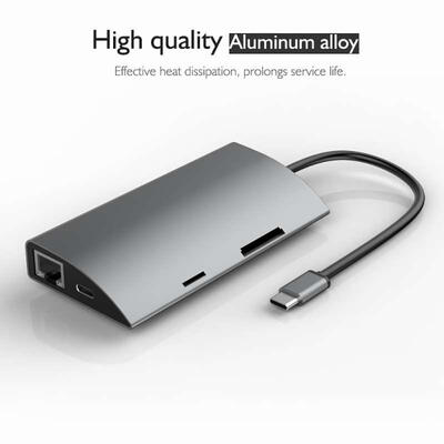 

TW9A 9-in-1 Multifunctional Type-C Hub Adapter Converter