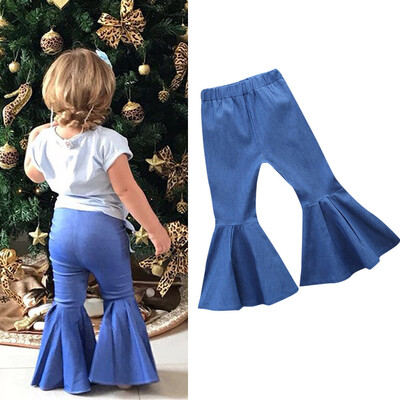 

Children Toddler Kids Baby Girls Boys Denim Clothes Jeans Pants