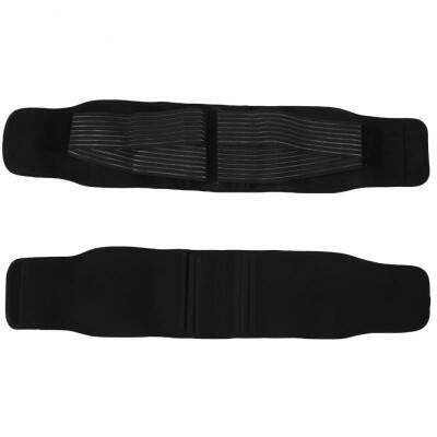 

Greensen Black Sports Back Waist Brace Support Protective Band Elastic 7-Spring Breathable