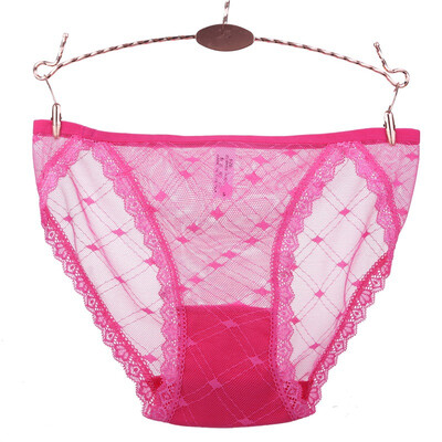 

Brand New Breathable Low Waist Briefs Lace Seamless Women Embroidery Hollow Panties Sexy Ladies Underwear New