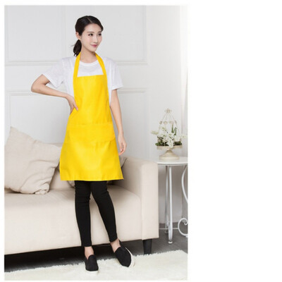 

Solid color waterproof aprons Fashion neutral apron Home cleaning kitchen Multicolor optional
