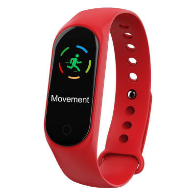 

M3S Smart Band FHD Colorful Screen Fitness Tracker Heart Rate Blood Pressue Monitor Sport Wristband For IOS Android