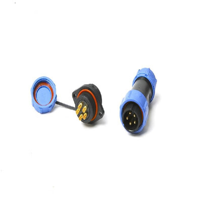

SP17 IP68 Waterproof Connectors Circular Socket 17mm 2Pin 3Pin 4Pin 5Pin 7Pin 9Pin Multipole Plug