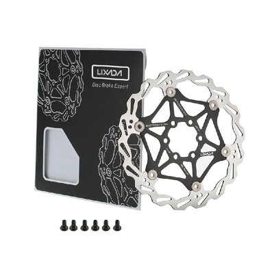 

Lixada Bicycle Bike MTB Float Floating Disc Brake Rotor Plate 6 Bolts 160mm