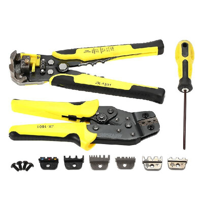 

Meterk Professional 4 In 1 Wire Crimpers Engineering Ratcheting Terminal Crimping Pliers Bootlace Ferrule Crimper Tool Cord End Te