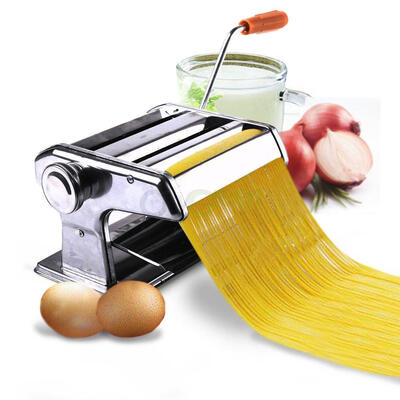 

6" Pasta Maker & Roller Machine Noodle Spaghetti & Fettuccine Maker Noodle Making Machine