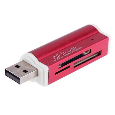 

USB20 4 in 1 Multi Memory Card Reader for SDSDHCMini SDMMCTF CardMS