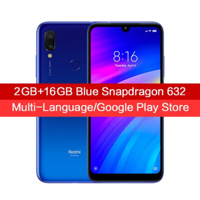 

Global Version Xiaomi Redmi 7 Smartphone 2GB RAM 16GB ROM Snapdragon 632 Octa Core 12MP AI Dual Cameras 626" HD Screen 4000mAh