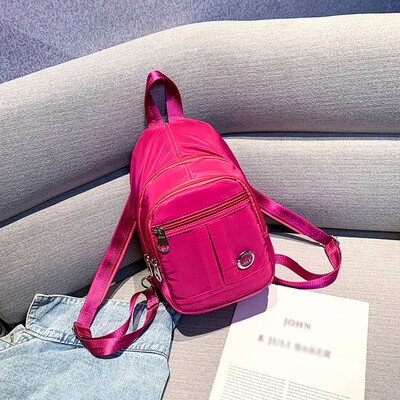 

Tailored Women Nylon Backpack Student Backpack Fashion Casual Men And Women School Bag