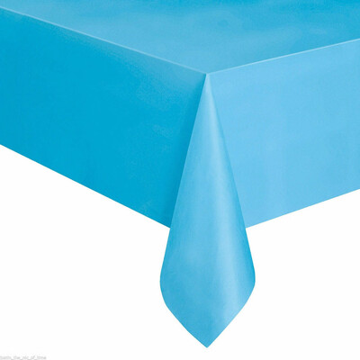 

Plastic Table Cover Cloth Wipe Clean Party Tablecloth Rectange Covers Cloths