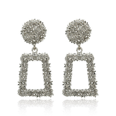 

2019 Hot Fashion Statement Earrings Big Geometric earrings For Women Hanging Dangle Earrings Drop Earring modern Jewelry