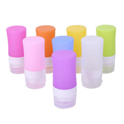 

Portable Empty Silicone Squeeze Bottle Lotion Bath Travel Packing Container