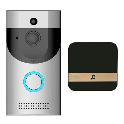 

Smart Wireless WiFi Security Waterproof DoorBell Tinkle Smart Video Door Phone Visual Recording Low Power Consumption