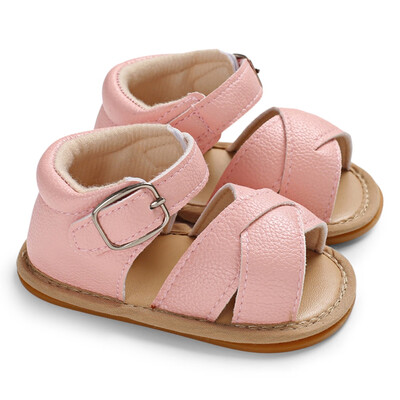 

c - 556 Baby Girls Sandals First Walkers Shoes Soft Rubber Soles