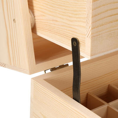 

Greensen 59Slots Essential Storage Box Wooden Oil Case Organizer Container Aromatherapy