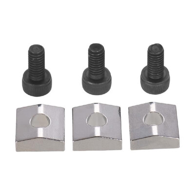 

Electric Guitar Tremolo Bridge String Locks Strings Locking System Metal Nut Block & Clamp Hex Screws Guitar Parts Accessories Pa