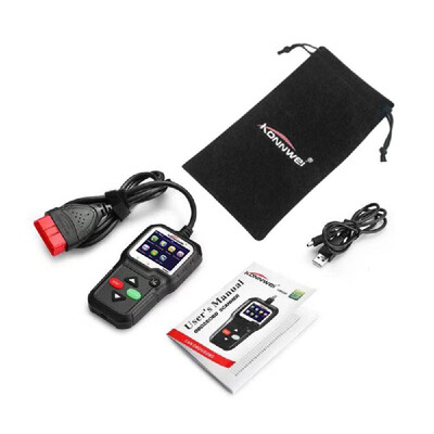 

KONNWEI KW680 OBDII OBD Scanner Code Reader Car Diagnostic Scanner Engine Fault Code Reader Detector Multi Language Automotive Sca