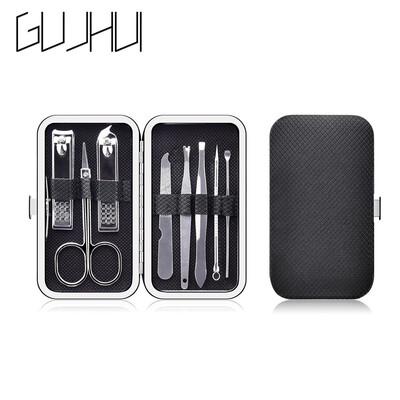 

Toponeto 8 Pcs Stainless Steel Nail Clippers Scissors Suit Set Kits Manicure