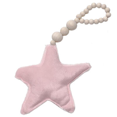 

Nordic Star Wood Beads Ornament Home Wall Decor Pendant Photography Props