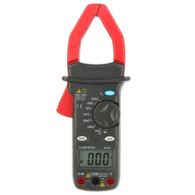 

MASTECH MS2001 2000 Counts Digital AC 1000A Clamp Meter Clamp Multimeter Megohmmeter Tester Multimetro ACDC